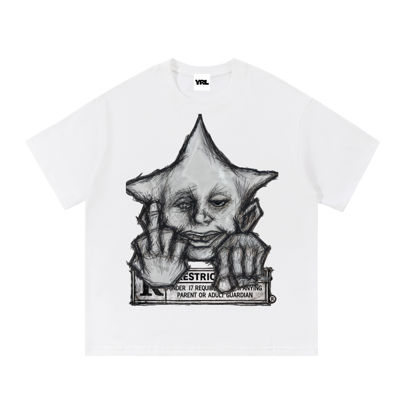'R RESTRICTED' Tee